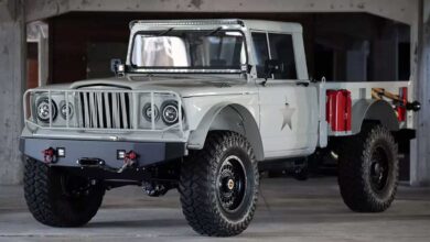 بازتولید جیپ نظامی دهه ۱۹۶۰ با پیشرانه V8 همی، تولد دوباره کهنه‌سرباز
